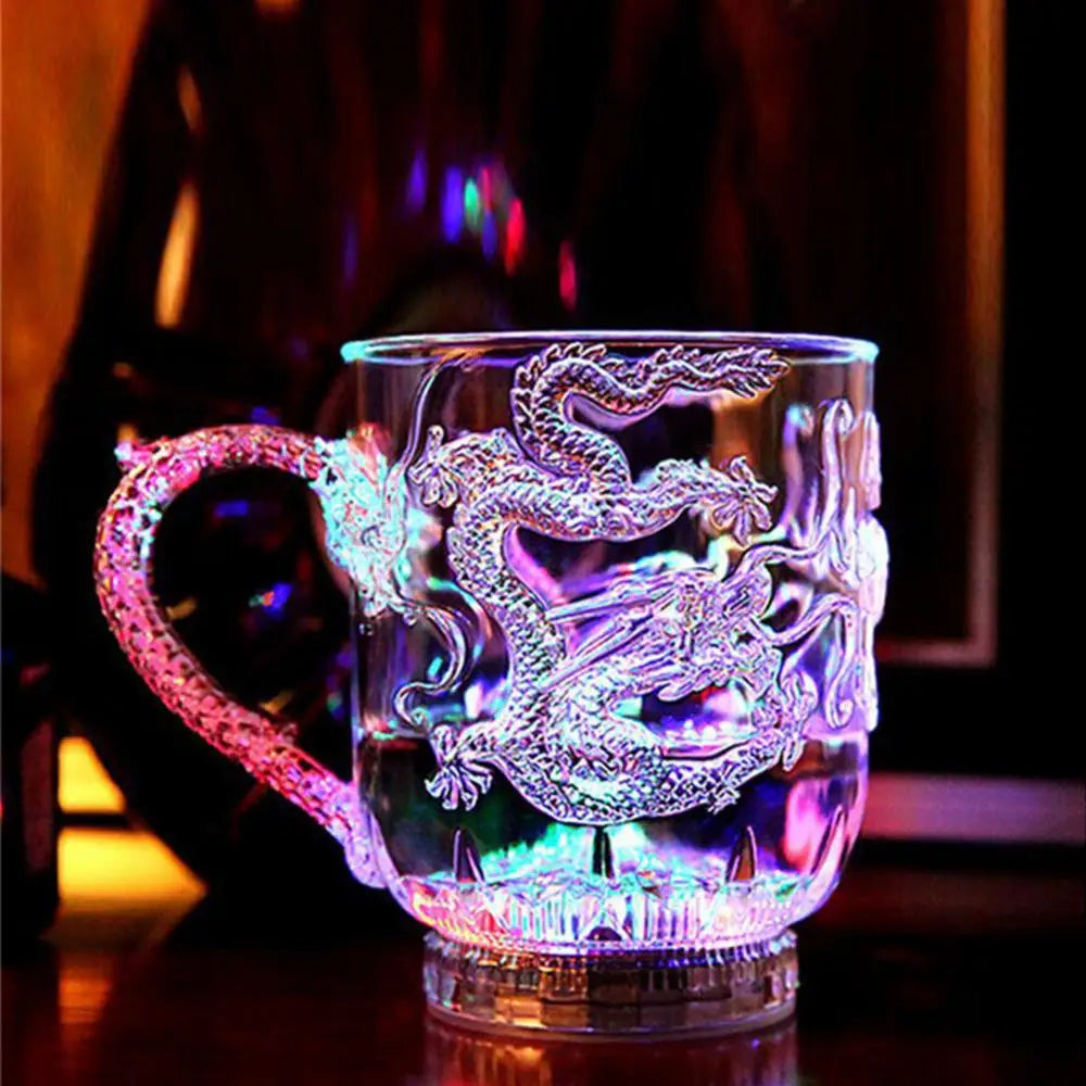 LED Color-Changing Dragon Mug