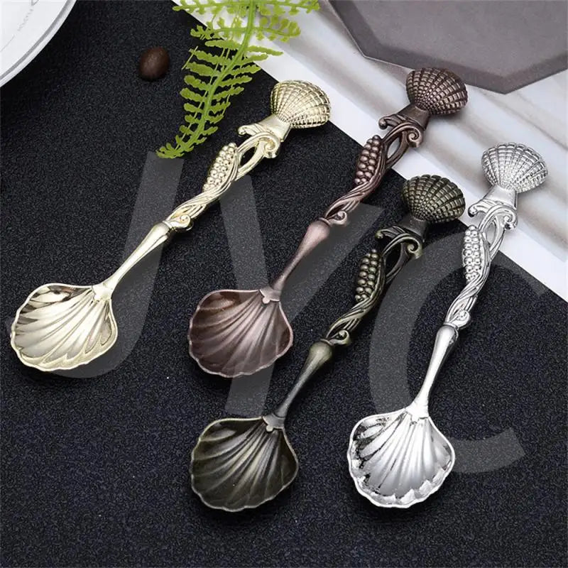 Arabic Style Zinc Alloy Coffee & Dessert Spoon